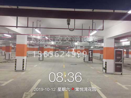 <b>棠悦湾花园停车场划线项目竣工</b>