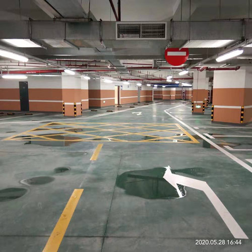 <b>西安飞扬市政停车场划线施工项目</b>