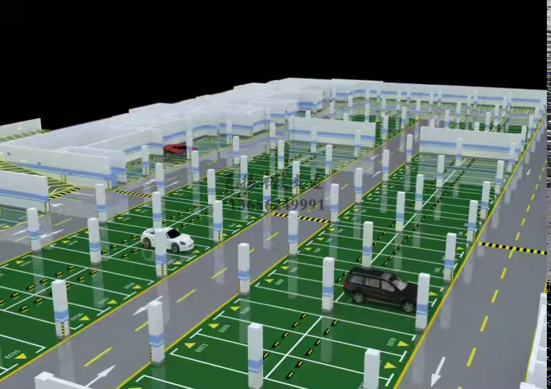 老小区停车场划线设计规划,地下停车场划线施工方案？