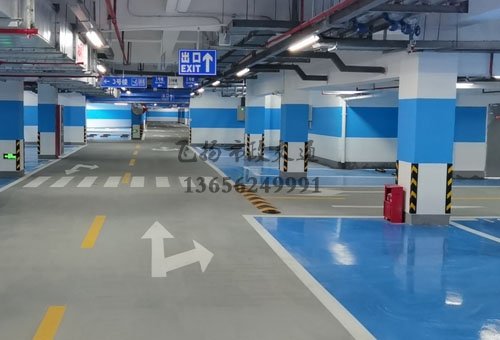飞扬苏州停车场划线项目竣工交付