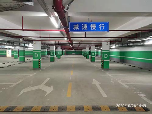 苏州车库停车位划线，地下车库划线设计需要什么资质？