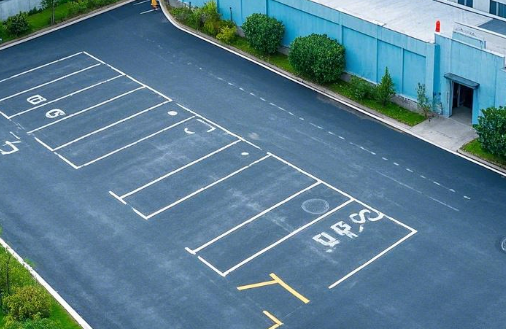 道路划线，车位划线，停车位划线